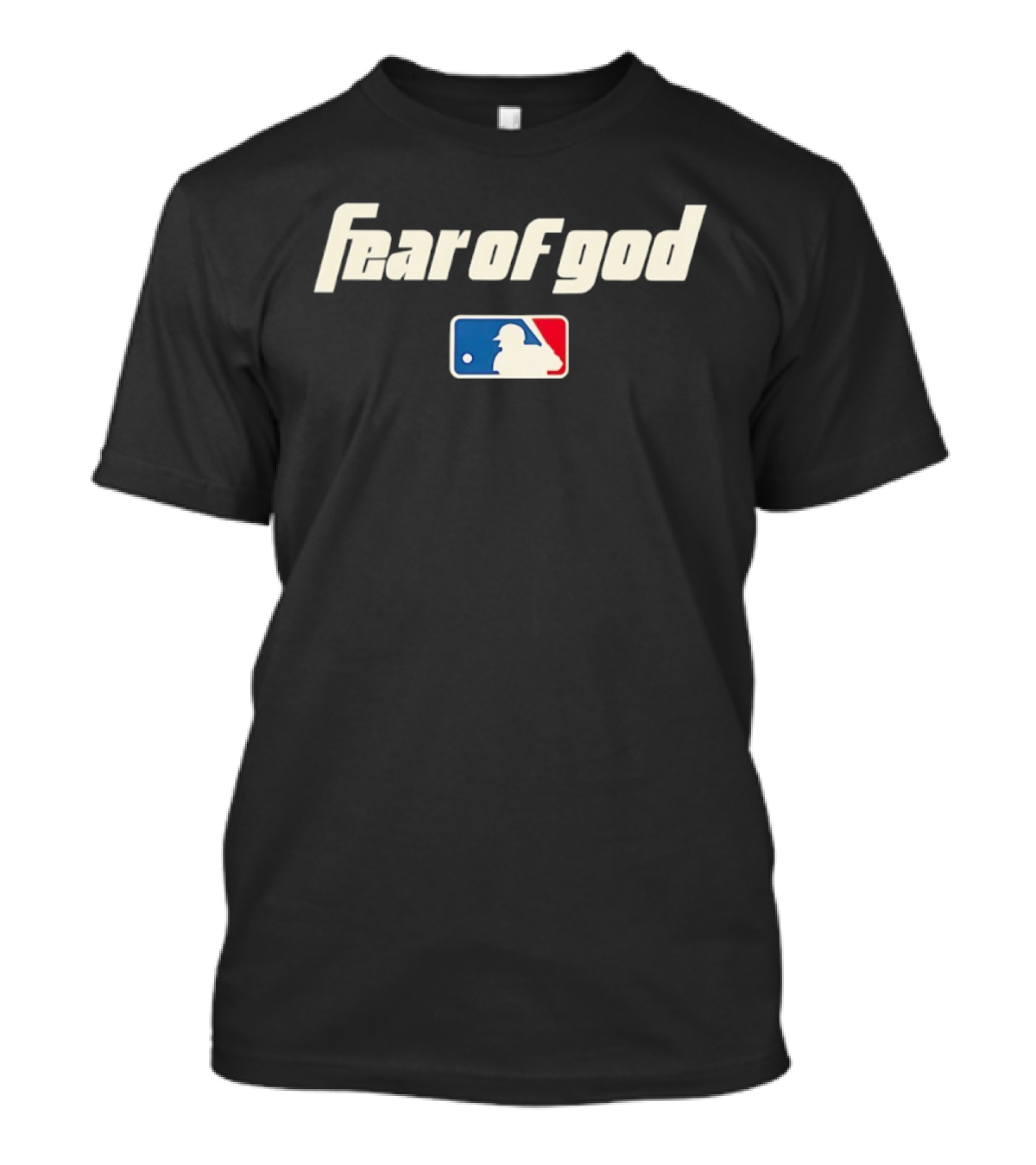 Fear Of God MLB Collaboration Vintage Style T-Shirt