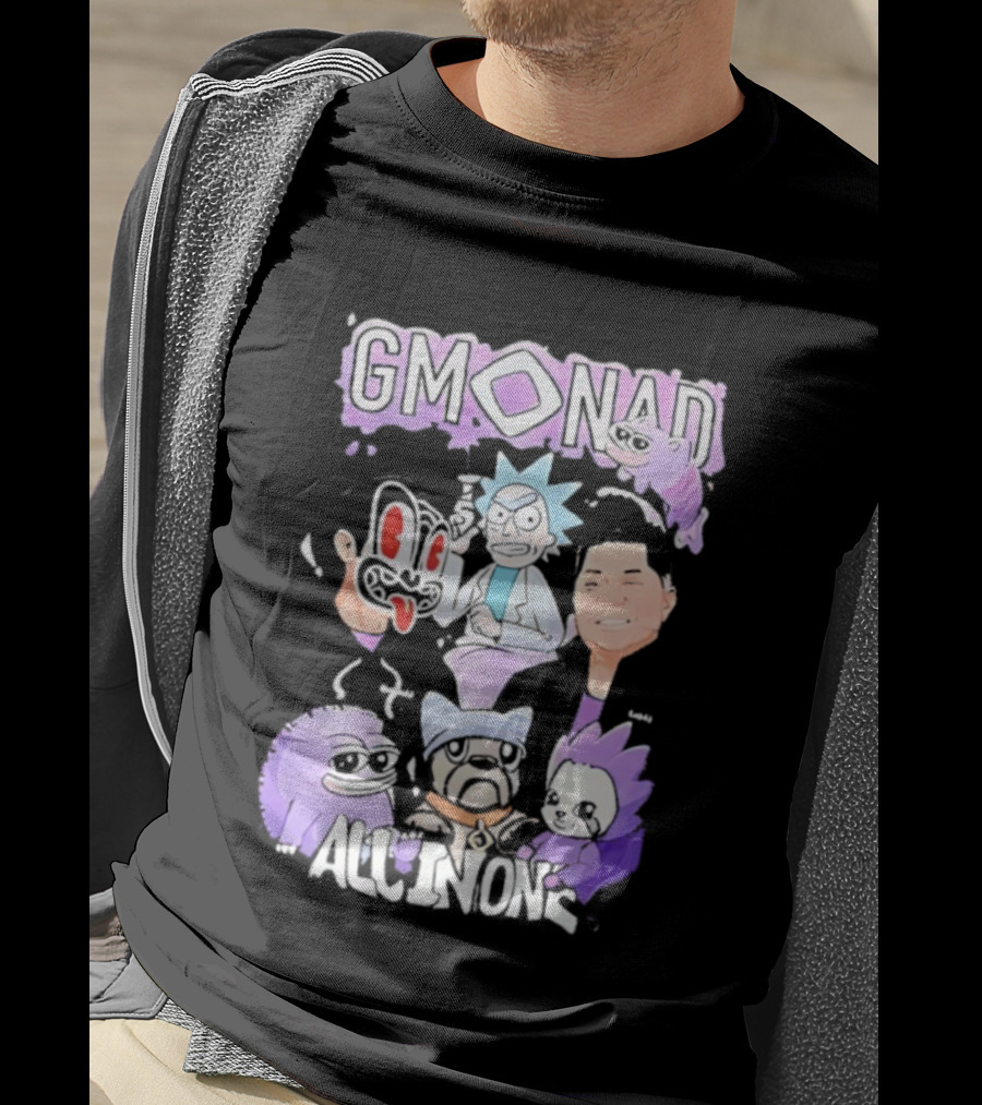 Gmonad Rick Sanchez All In Ons Fun Mashup T-Shirt