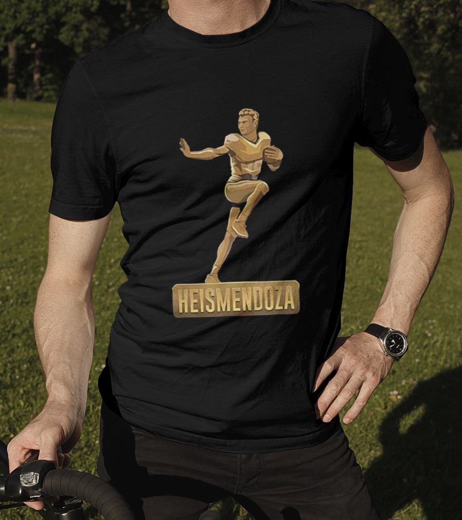 Fernando Mendoza Heismendoza Indiana Hoosiers Heisman Trophy 2025 NCAA Football T-Shirt