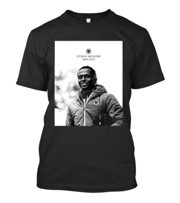 Ethan McLeod 2004-2025 Wolves Tribute T-Shirt