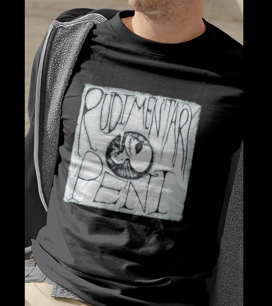 Rudimentary Peni Foetus Artwork Classic Punk Aesthetic T-Shirt