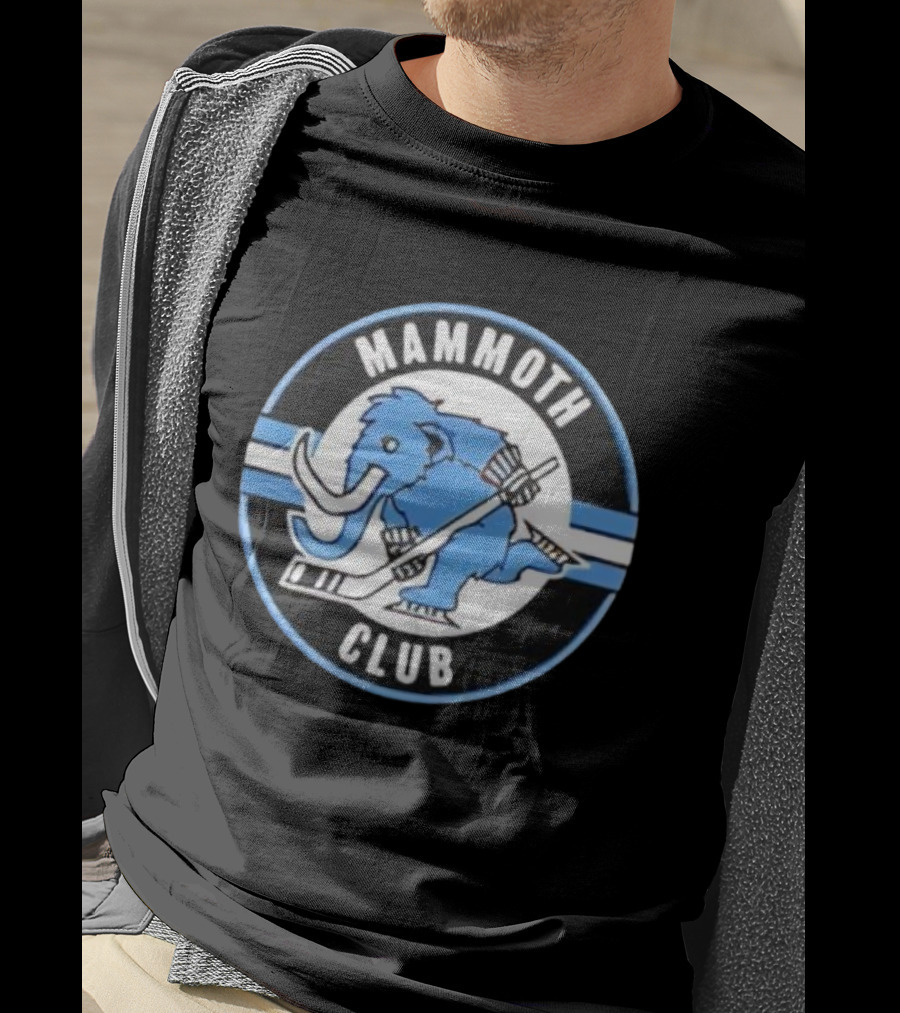 Mammoth Club Utah Hockey Circle Emblem T-Shirt