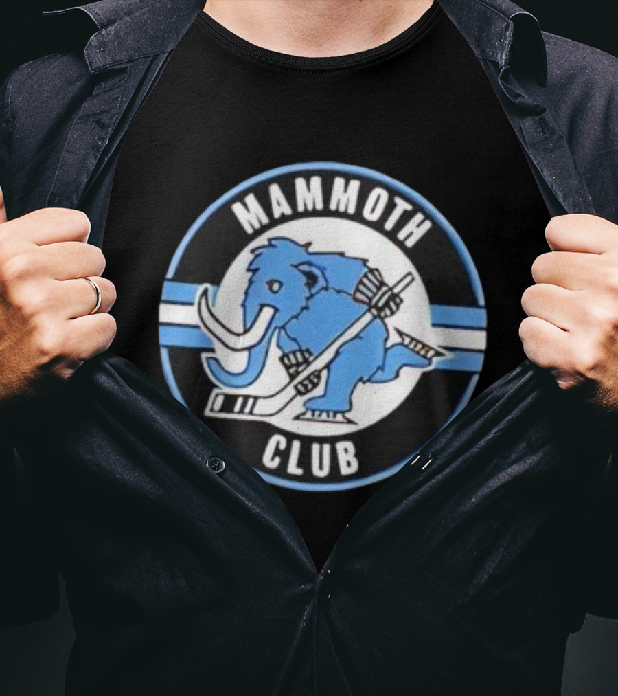 Mammoth Club Utah Hockey Circle Emblem T-Shirt