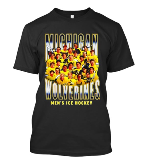 Michigan Wolverines Men's Ice Hockey Team 2025-2026 T-Shirt