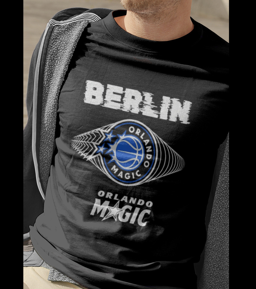 Orlando Magic Berlin 2026 Basketball Team Logo NBA Style T-Shirt
