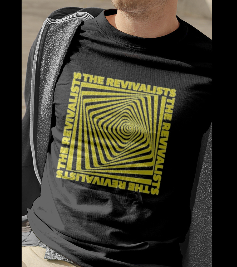 The Revivalists Hypnotic Spiral Fade Away T-Shirt