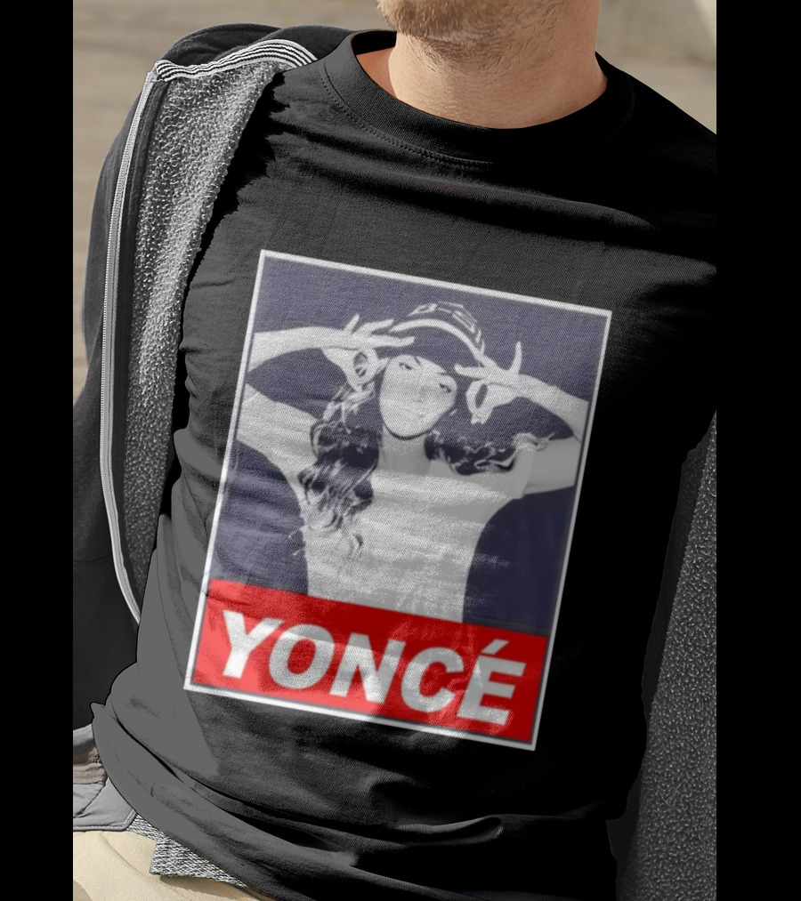 Yoncé Beyoncé Pose B★B Beanie Style T-Shirt