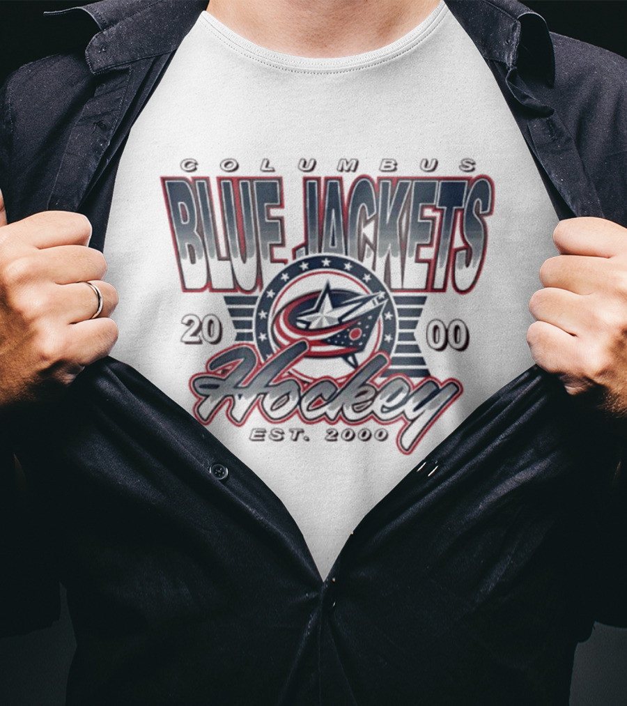 Columbus Blue Jackets Est 2000 Hockey 2000 T-Shirt