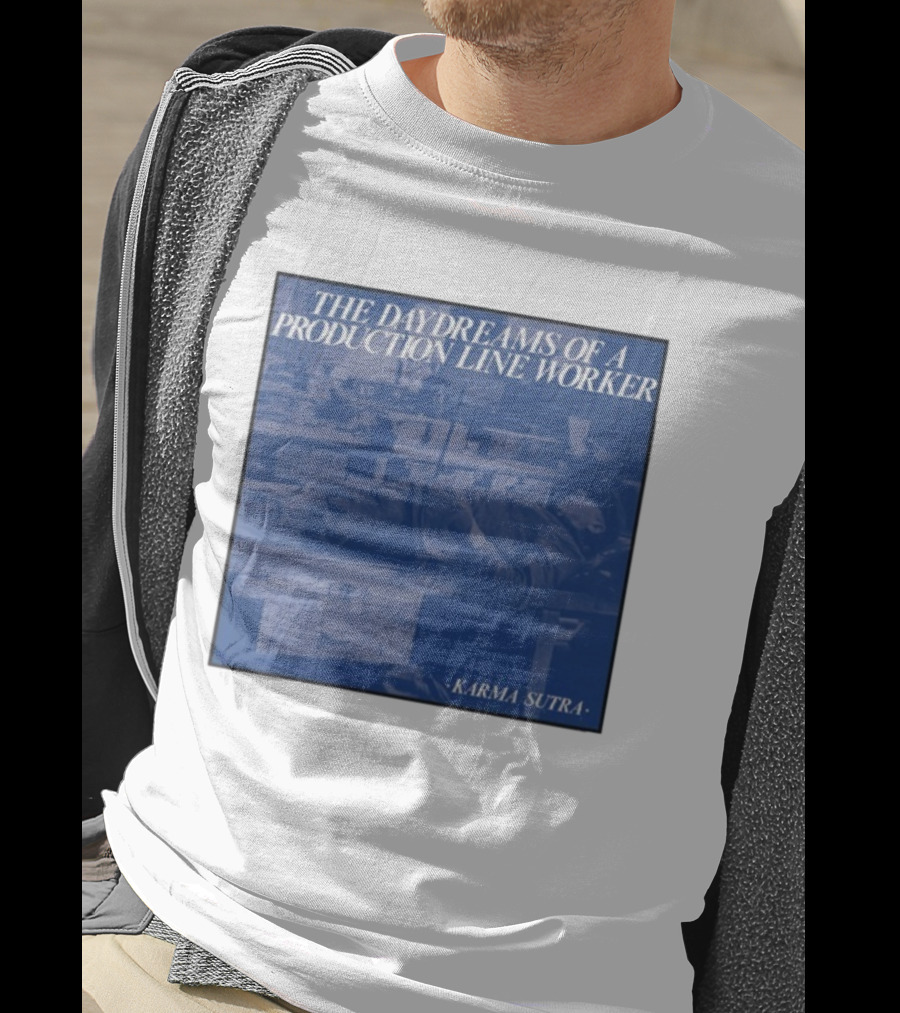 Karma Sutra The Daydreams Of A Production Line Worker Retro Industrial Aesthetic T-Shirt