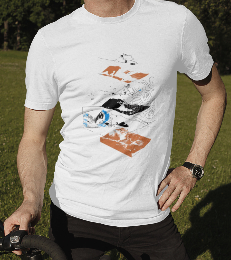 Free Finga Žemėlapis Naktinis Tikrai Užteks Ribotas Spalvos T-Shirt