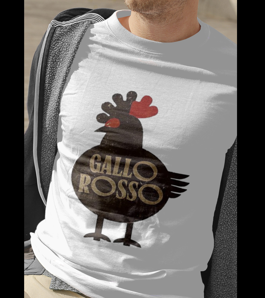 Gallo Rosso Heart Chicken T-Shirt