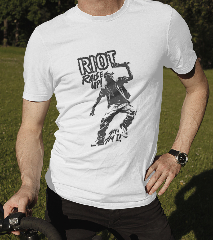 RIOT Raise Up Who Am I T-Shirt