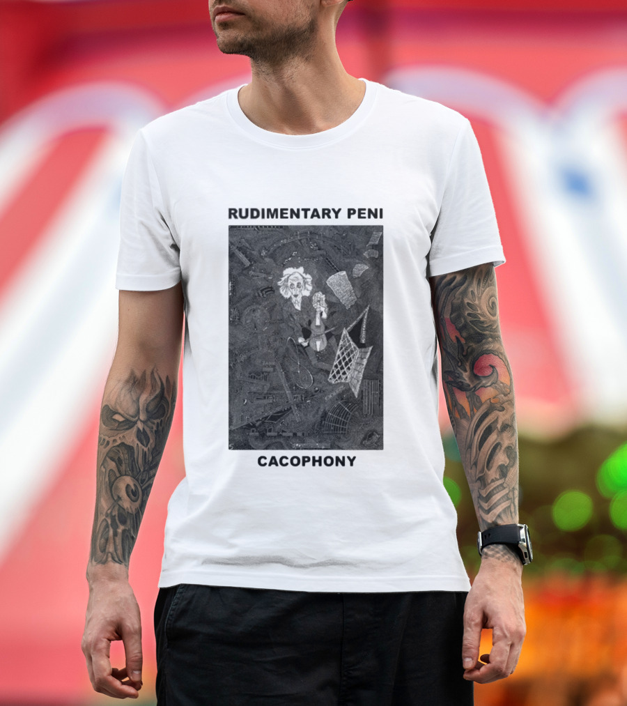 Rudimentary Peni Cacophony Chaos Collage T-Shirt