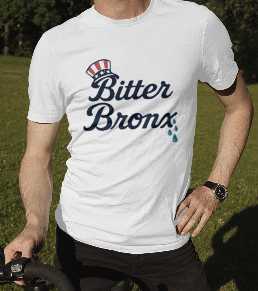 Bitter Bronx Uncle Sam Hat Teardrops T-Shirt