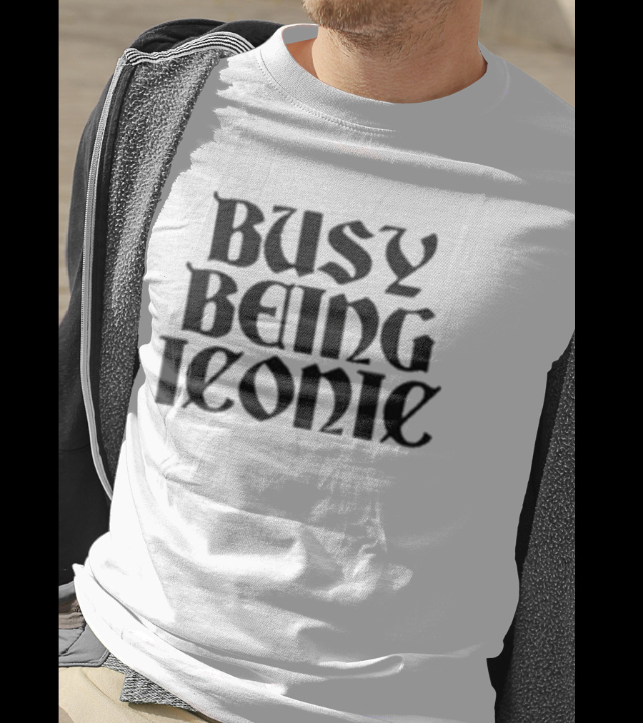 Busy Being Iconic Paris Hilton Style T-Shirt