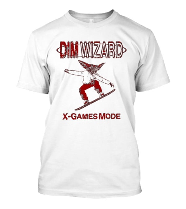 Dim Wizard Extreme Skateboarding X-Games Mode T-Shirt