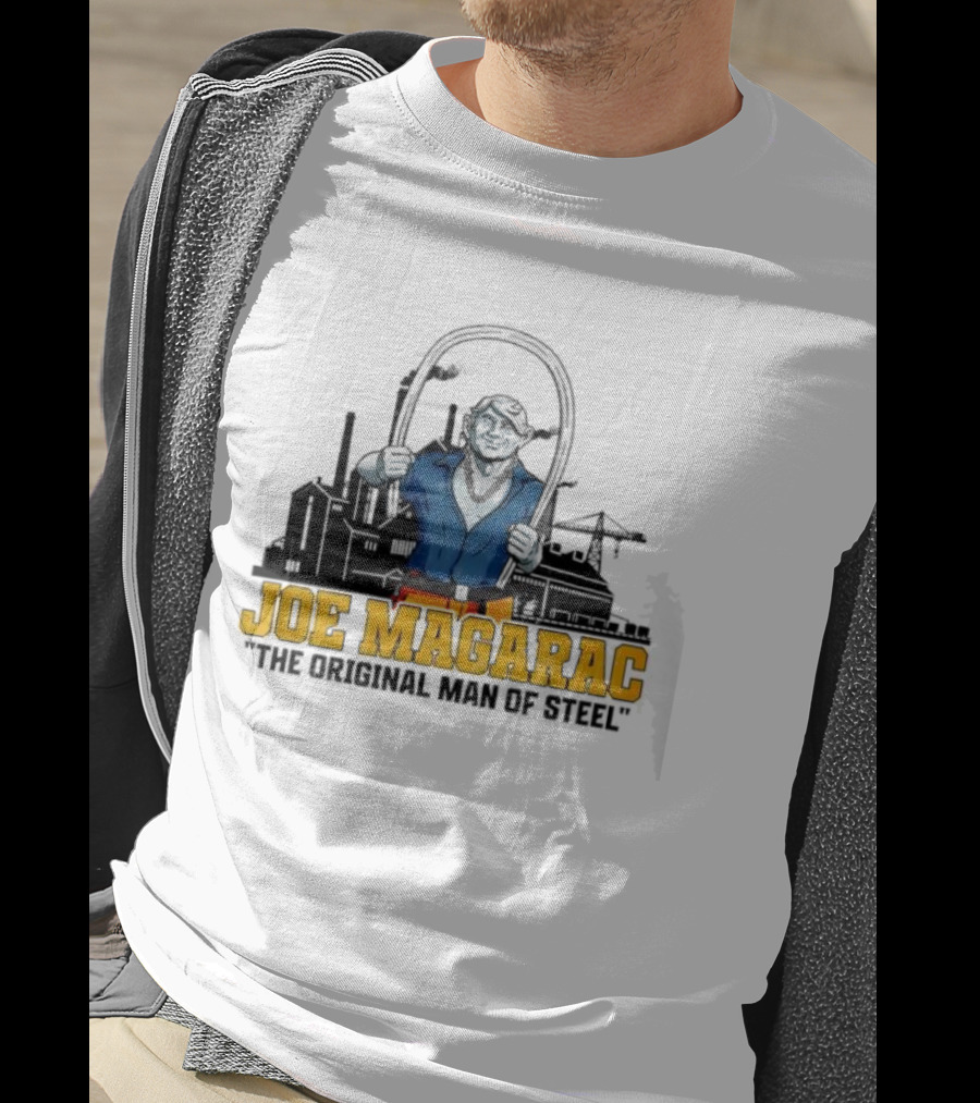 Joe Magarac The Original Man Of Steel Iconic American Folk Legend T-Shirt