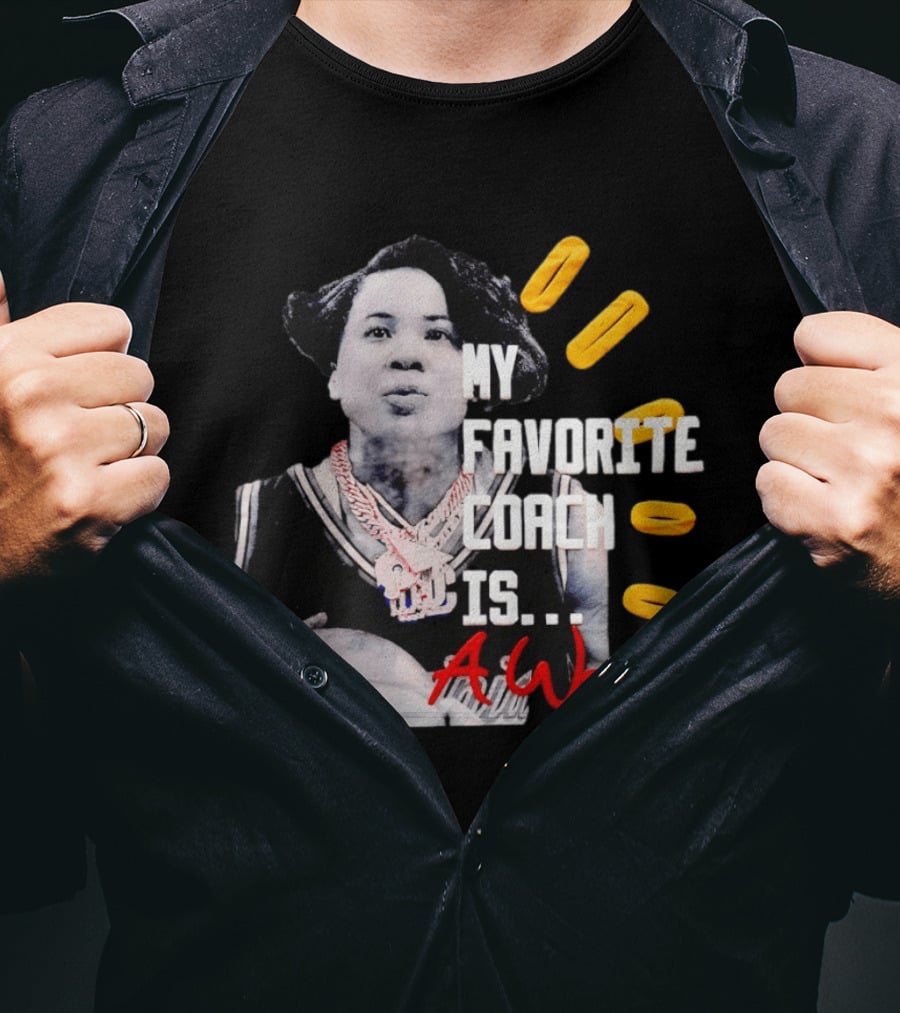 My Favorite Coach Is A Woman Carolina Gamecock Dawn Staley T-Shirt