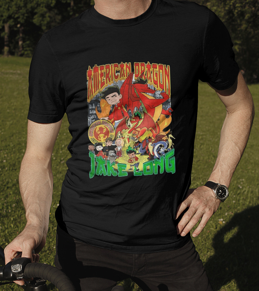 American Dragon Jake Long Disney Characters Cartoon Series Fan Favorite T-Shirt
