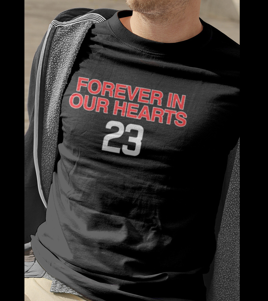 Forever In Our Hearts 23 Chicago Cubs T-Shirt