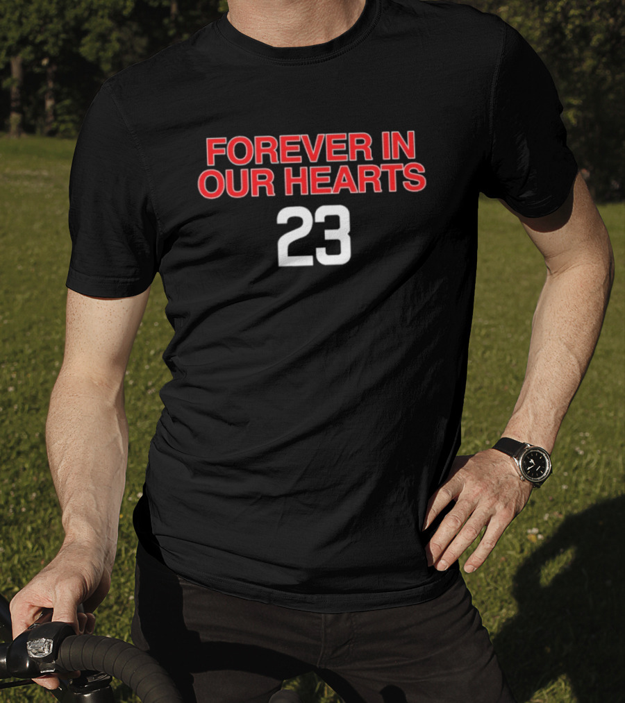 Forever In Our Hearts 23 Chicago Cubs T-Shirt