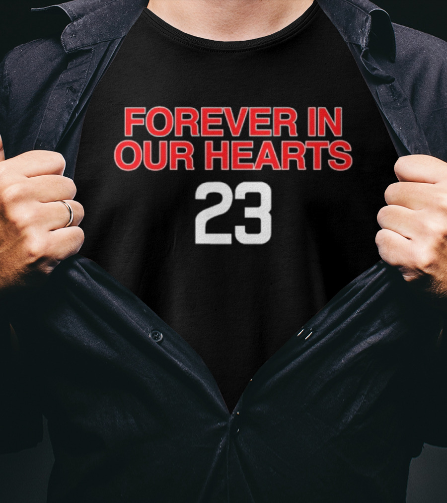 Forever In Our Hearts 23 Chicago Cubs T-Shirt