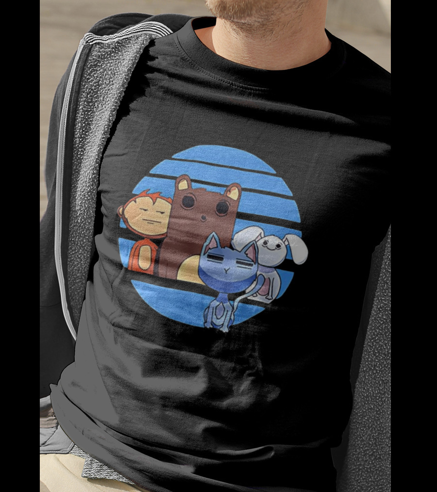 Final Destination Bloodlines Cartoon Animals Bobby Campbell Owen Joyner T-Shirt