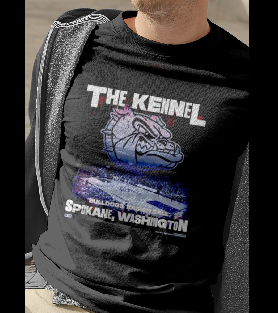 The Kennel Gonzaga Bulldogs Basketball Spokane Washington T-Shirt