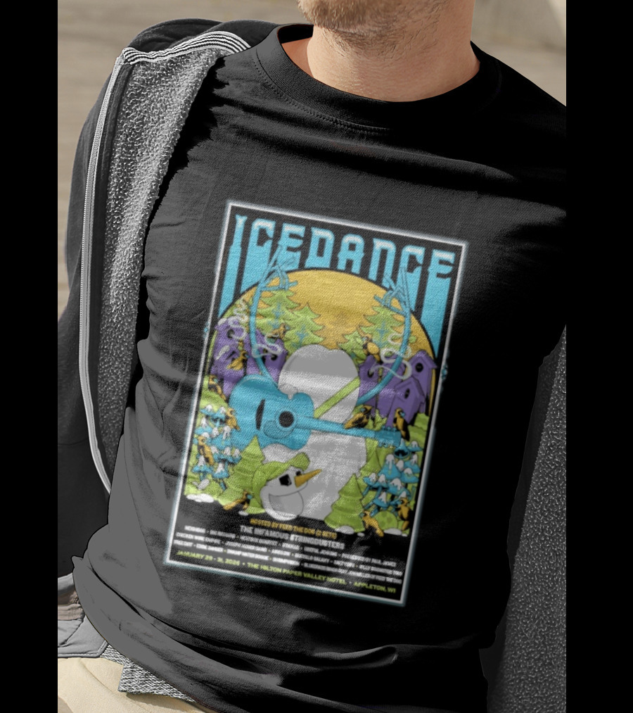 Ice Dance Music Fest Jan 29 31 2026 The Hilton Paper Valley Hotel Appleton Wi T-Shirt