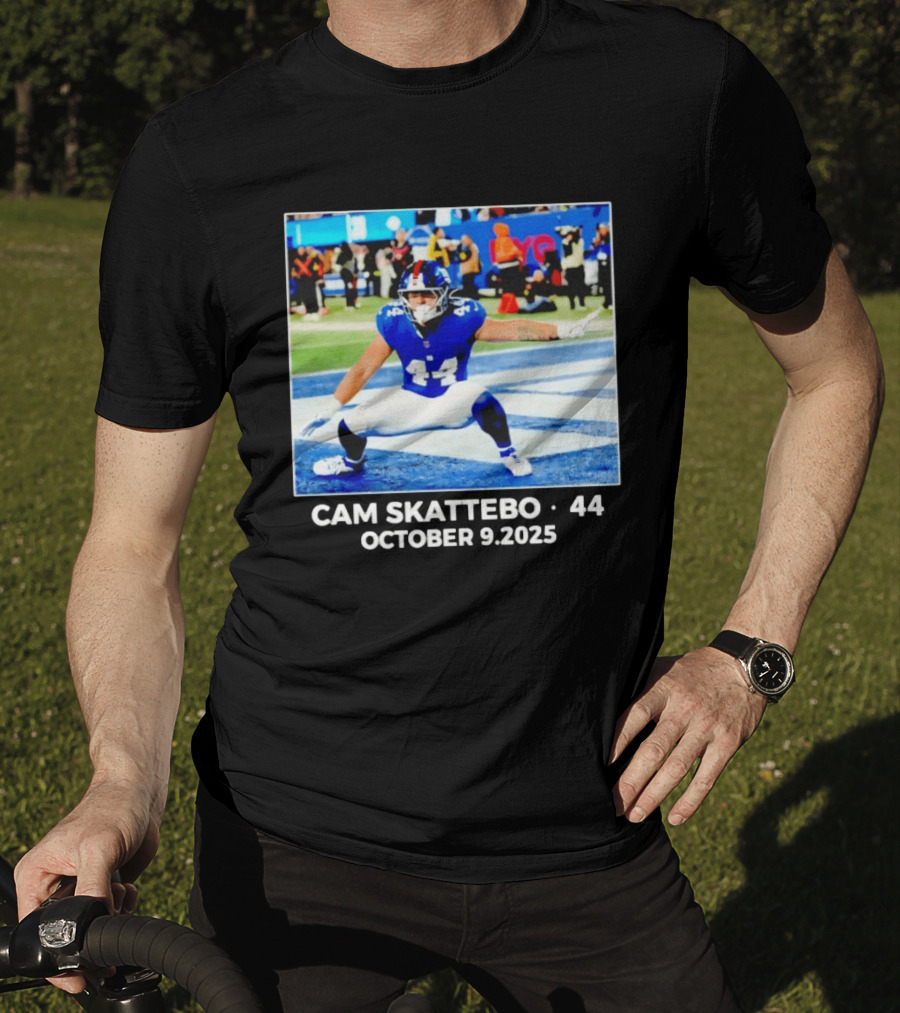 Cam Skattebo 44 October 9 2025 Football Action T-Shirt