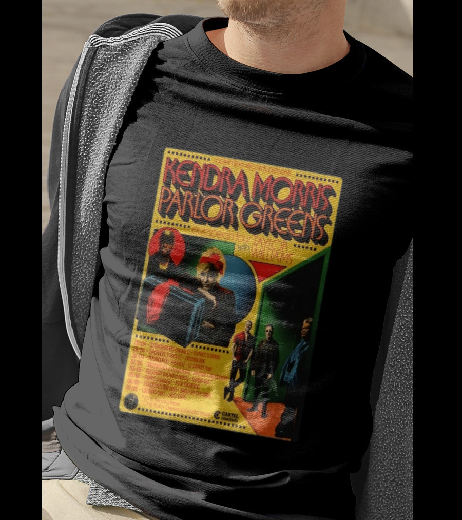 Kendra Morris Parlor Greens European Tour Taylor With Williams 2026 T-Shirt