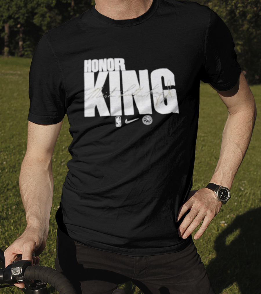 Nike Golden State Warriors Honor The King Martin Luther King Jr NBA T-Shirt