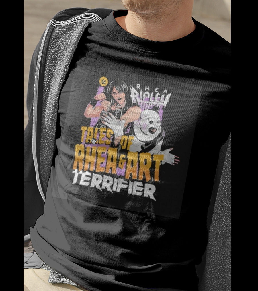 Rhea Ripley Tales Of Rhea And Art Terrifier T-Shirt