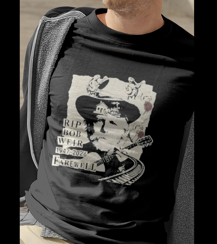 RIP Bob Weir 1947 2026 Terrapin Station Farewell T-Shirt