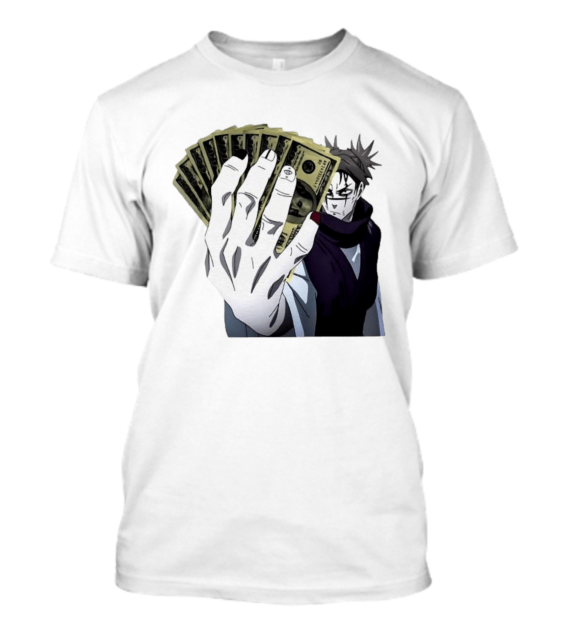 Choso Jujutsu Kaisen Money Fan Anime T-Shirt