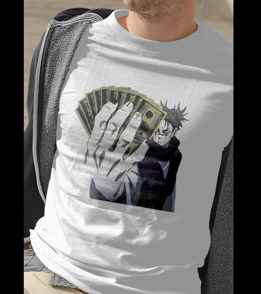 Choso Jujutsu Kaisen Money Fan Anime T-Shirt