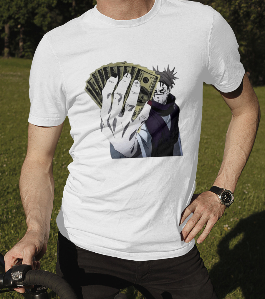 Choso Jujutsu Kaisen Money Fan Anime T-Shirt