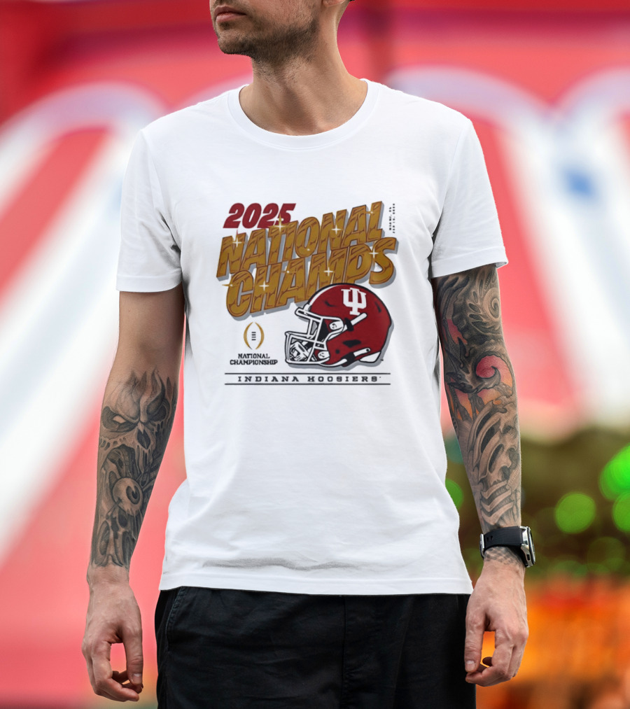 2025 National Champs Indiana Hoosiers Football Champions T-Shirt