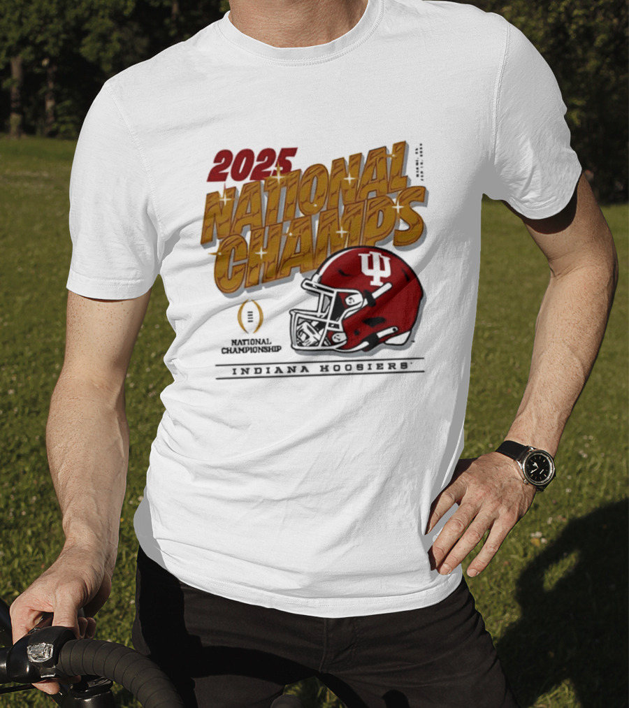 2025 National Champs Indiana Hoosiers Football Champions T-Shirt