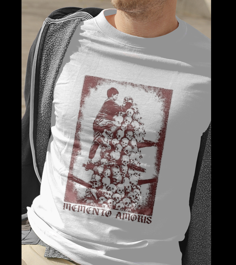 Memento Amoris Gothic Horror Skeleton Climber T-Shirt