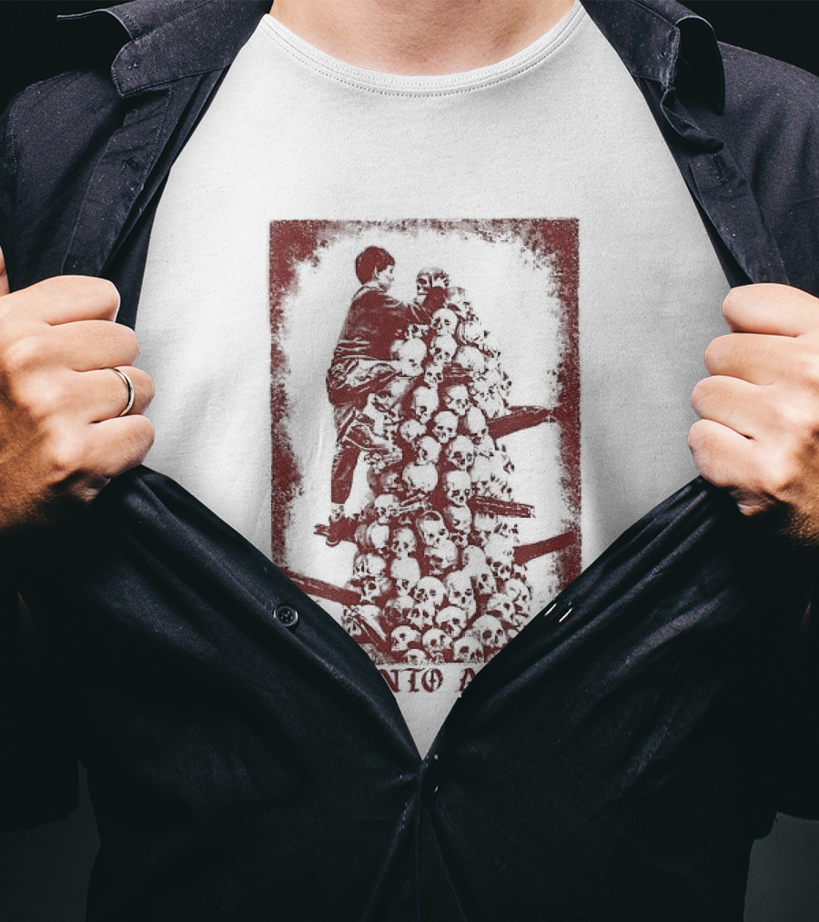 Memento Amoris Gothic Horror Skeleton Climber T-Shirt