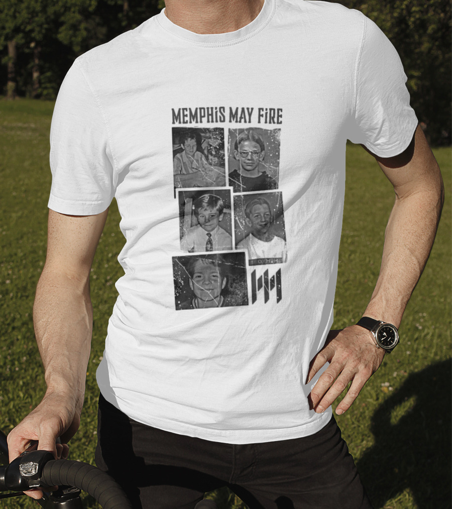 Memphis May Fire Vintage School Photos Collection T-Shirt