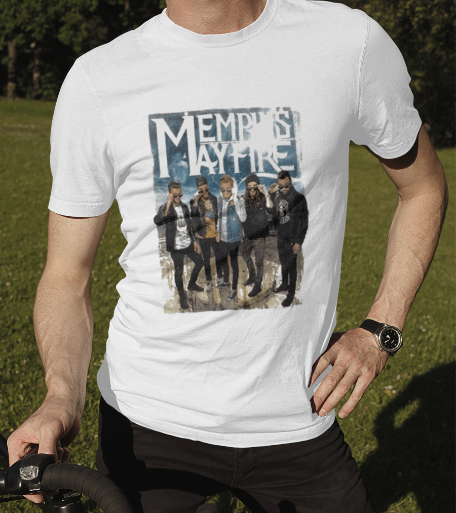 Memphis May Fire Band Sunglasses T-Shirt