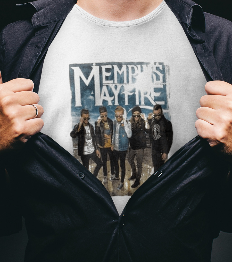 Memphis May Fire Band Sunglasses T-Shirt