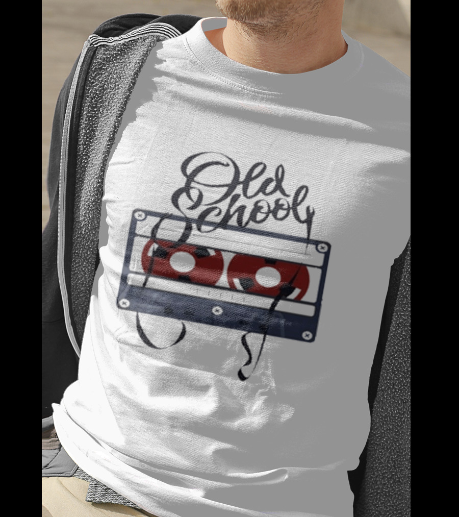 Old School Cassette Tape Vintage 80s 90s T-Shirt