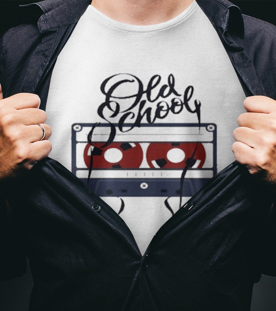Old School Cassette Tape Vintage 80s 90s T-Shirt