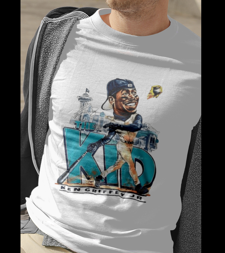 Ken Griffey Jr. The Kid Seattle Baseball Legend T-Shirt