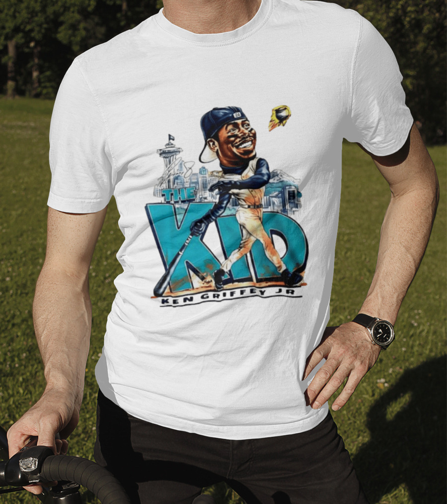Ken Griffey Jr. The Kid Seattle Baseball Legend T-Shirt
