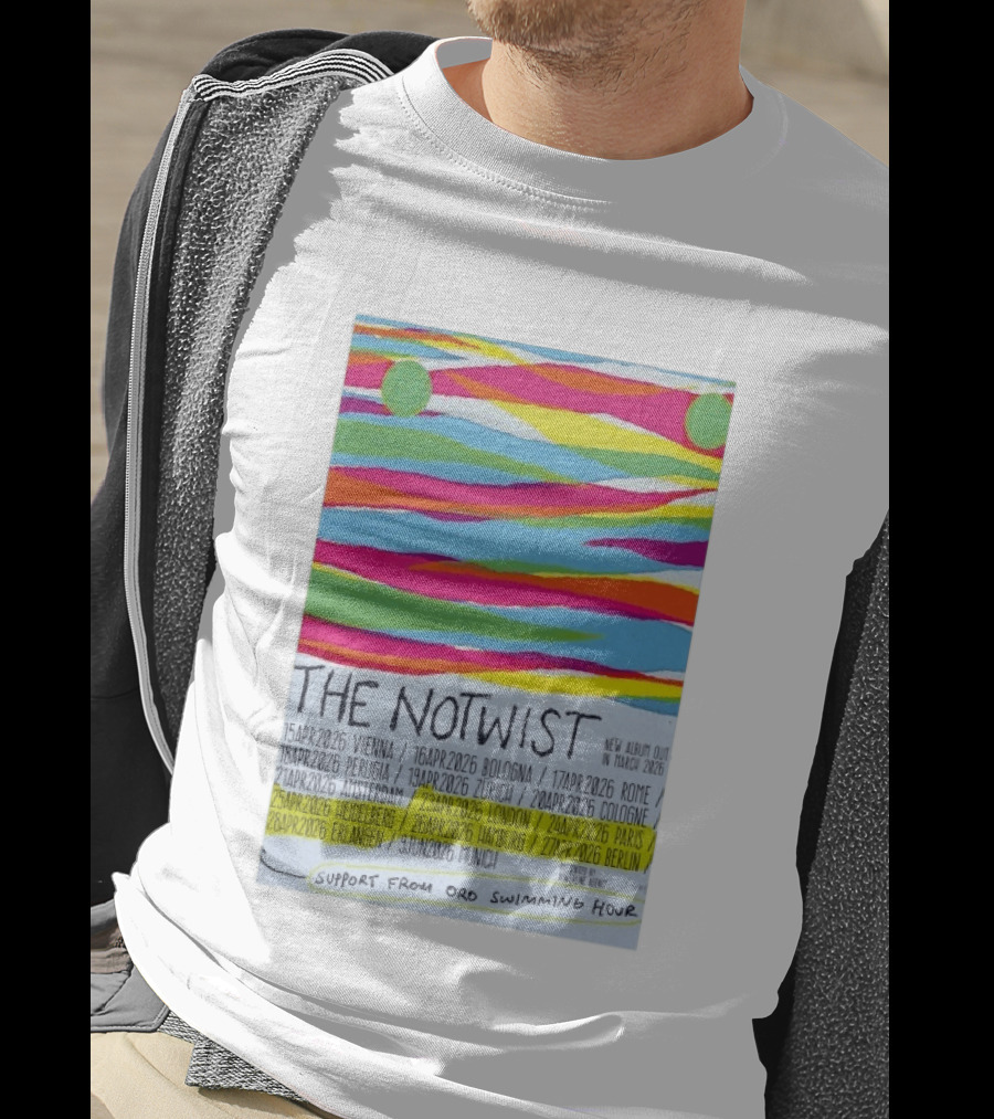 The Notwist Tour 2026 Vienna Rome London Paris Berlin New Album March Swimming Hour T-Shirt