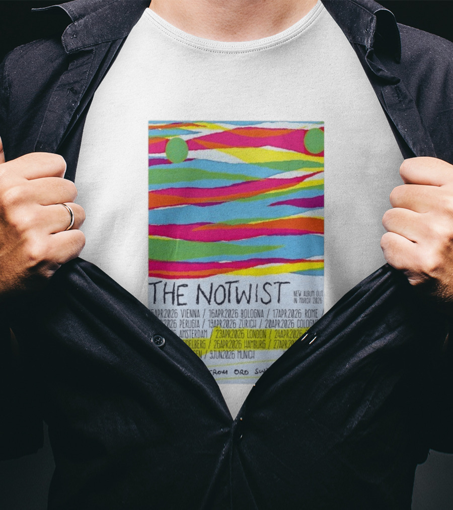 The Notwist Tour 2026 Vienna Rome London Paris Berlin New Album March Swimming Hour T-Shirt